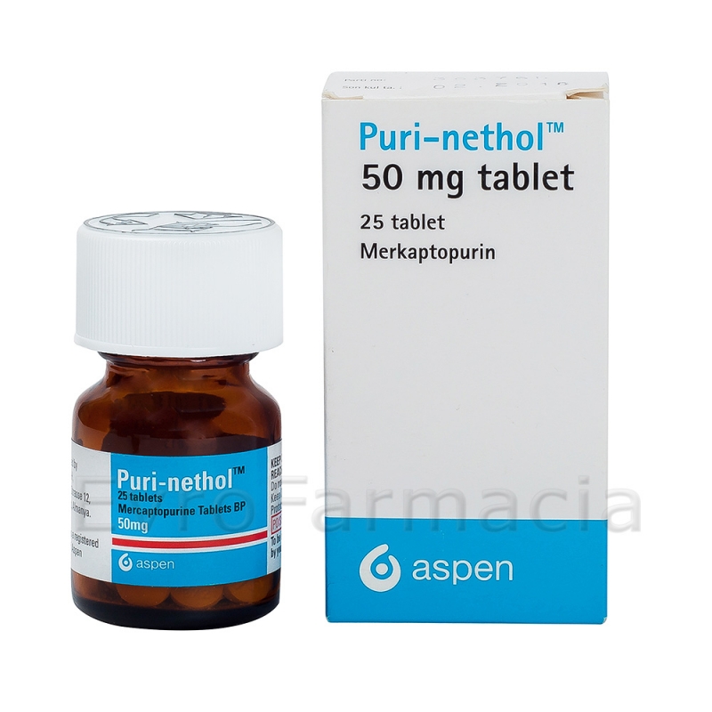 Пури-нетол Puri-Nethol 50 mg 25 таблеток