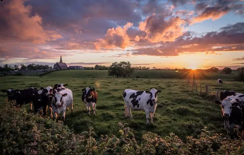 Скотник и доярка на ферму
